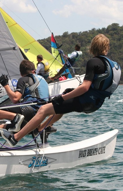 Youth competitirs in action - International Youth Hobie 16 “Challenge”   © Crosbie Lorimer http://www.crosbielorimer.com